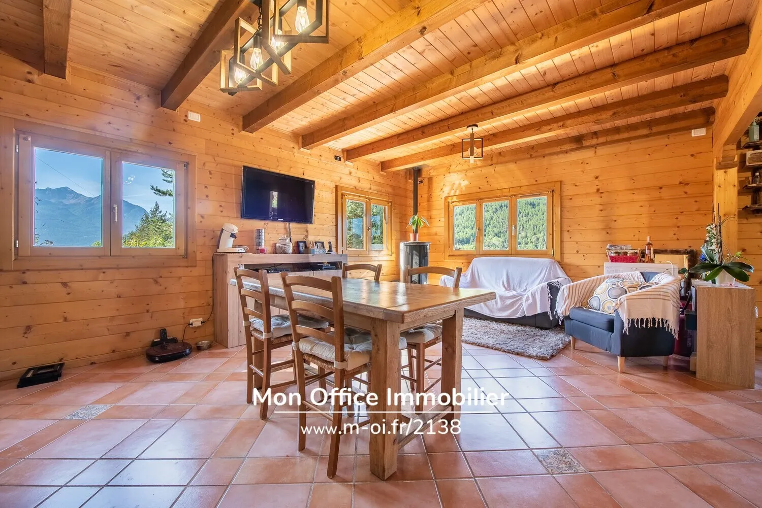 Photo 3 - Chalet 3 pièces + T1 à Briançon avec garage