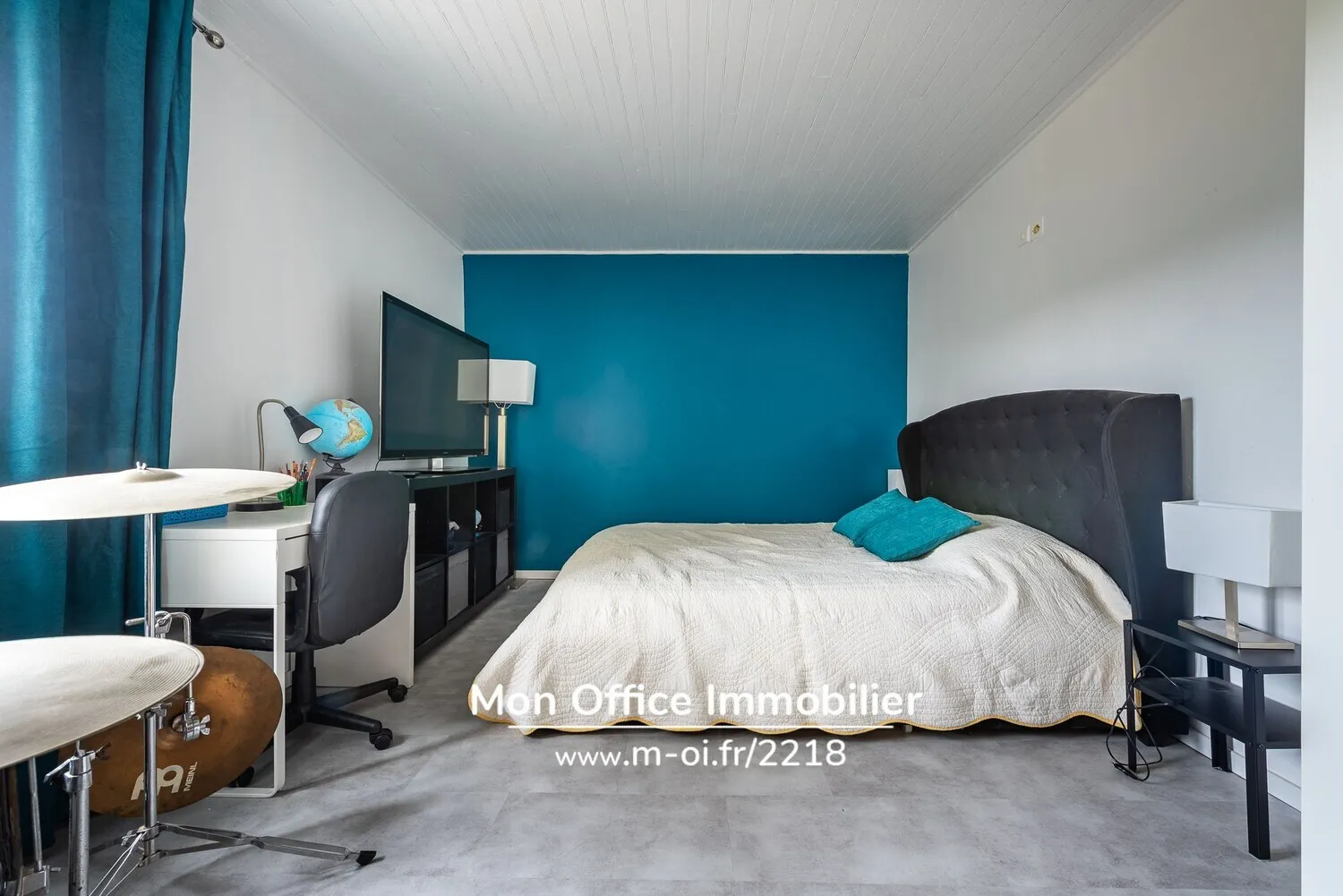 Photo 4 - Maison type 5 sur 2 niveaux sur Ponteves parcelle 6 600M2