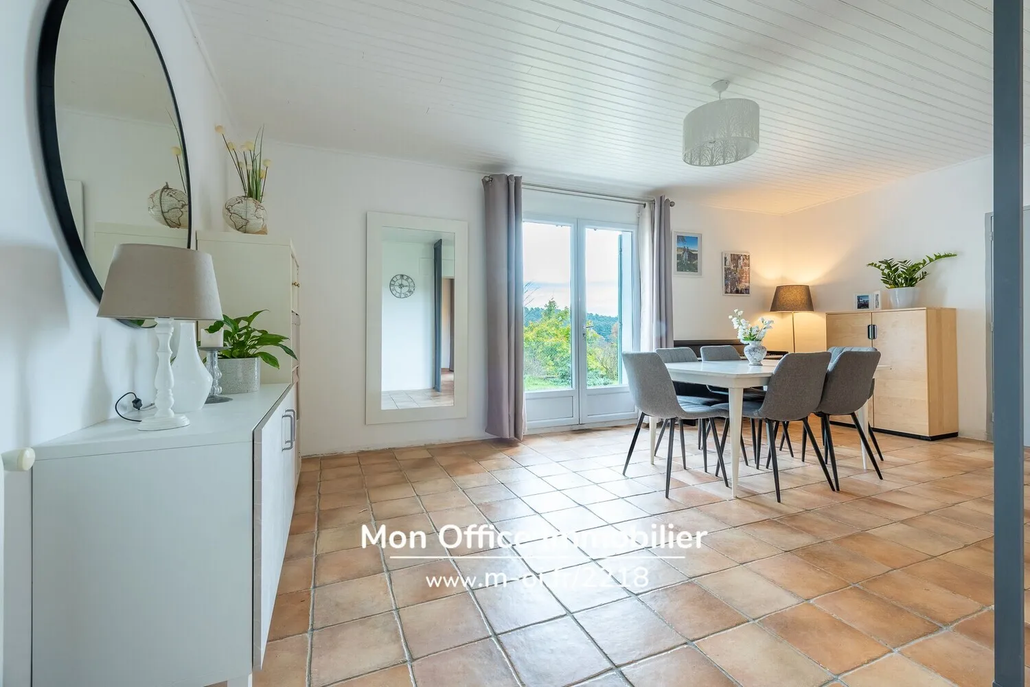 Photo 5 - Maison type 5 sur 2 niveaux sur Ponteves parcelle 6 600M2