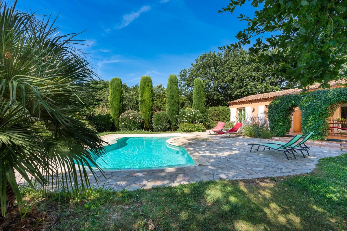 Photo 2 - Maison Aix-en-Provence (13540) - Jardin arboré avec piscine - Appartements indépendants 