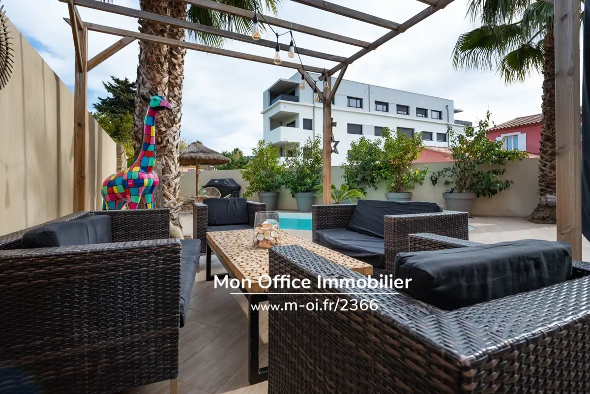 Photo 2 - Maison 4 pièces à la ciotat (13600) avec garage et piscine