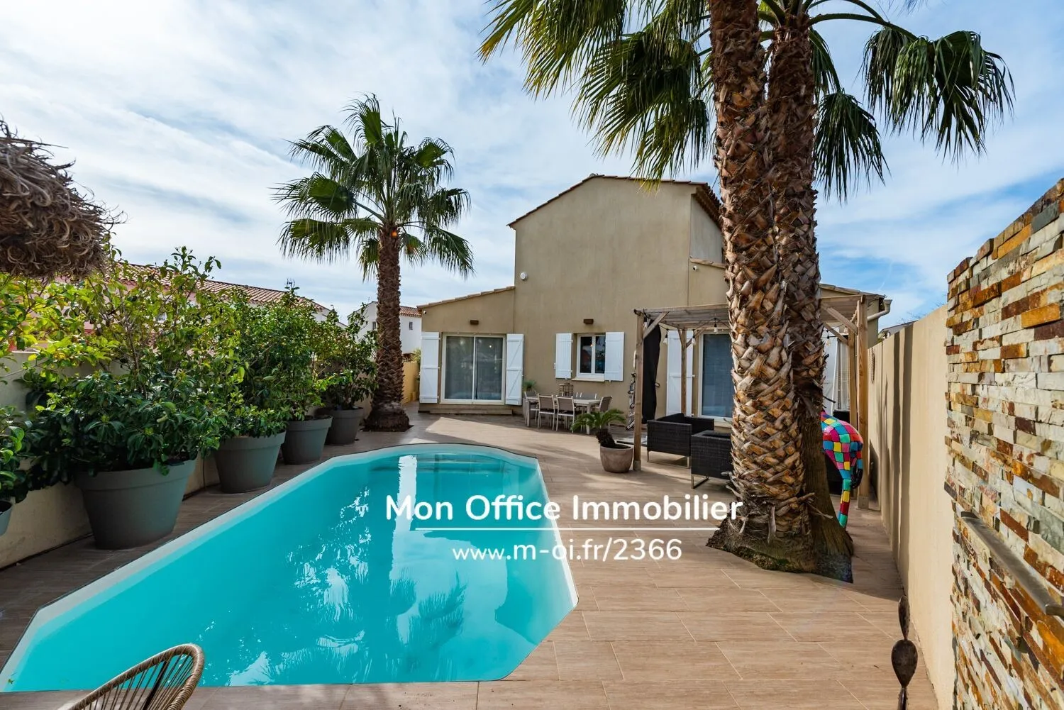Photo 2 - Maison 4 pièces à la ciotat (13600) avec garage et piscine 