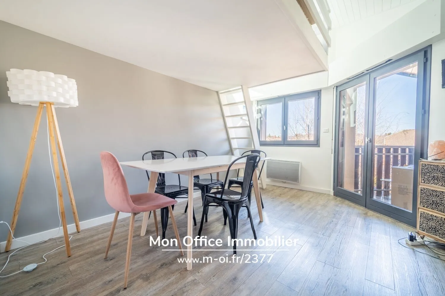 Photo 3 - Appartement T2 bis traversant rénové à Annecy-le-Vieux (74940)