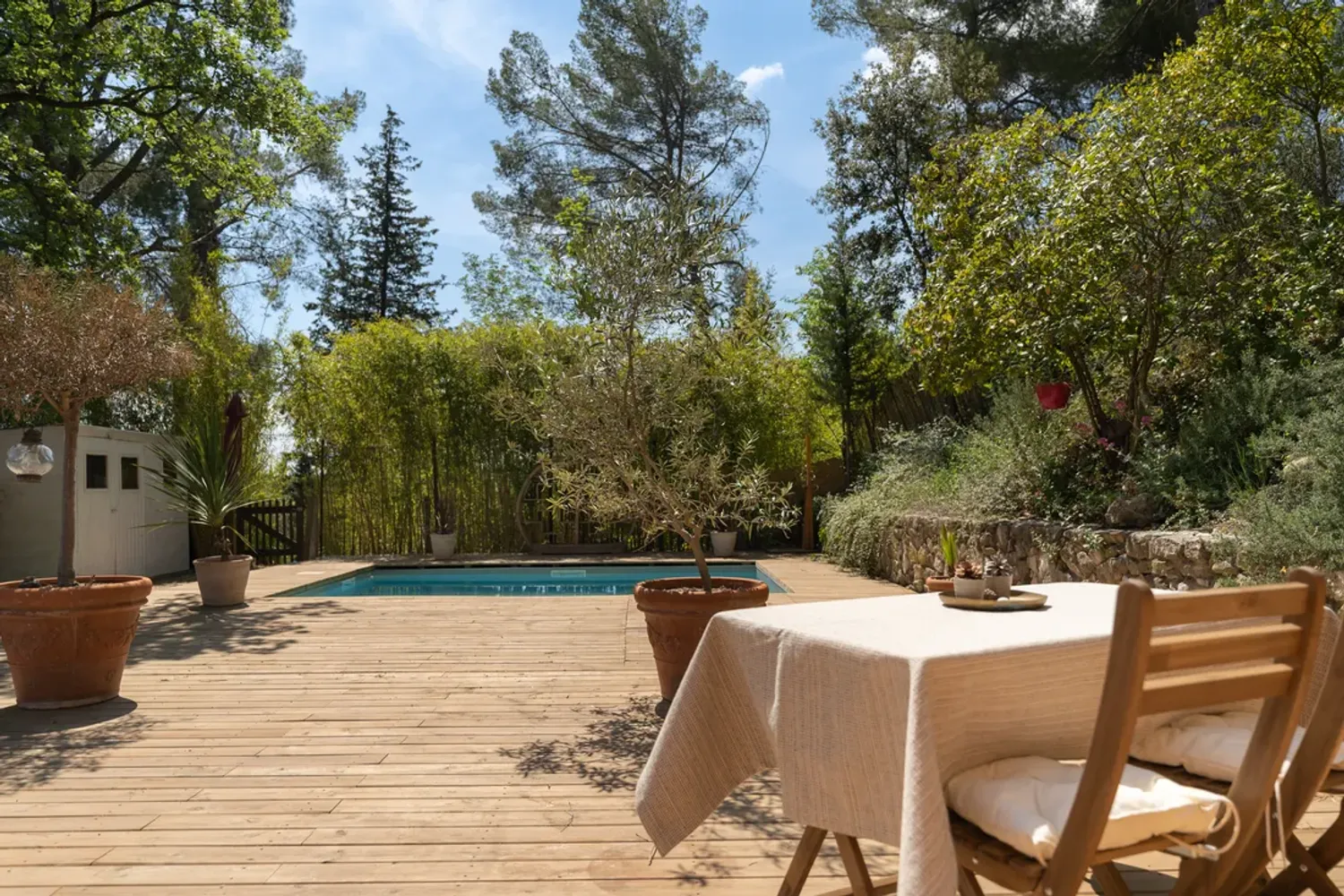 Photo 3 - Maison T2/3 avec jardin et piscine à Éguilles 