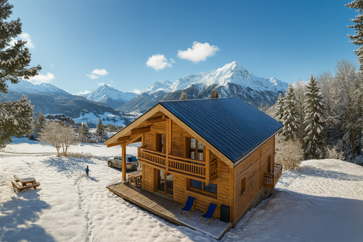 Photo 1 - Chalet Haut de Gamme - ski au pied - Vue Imprenable