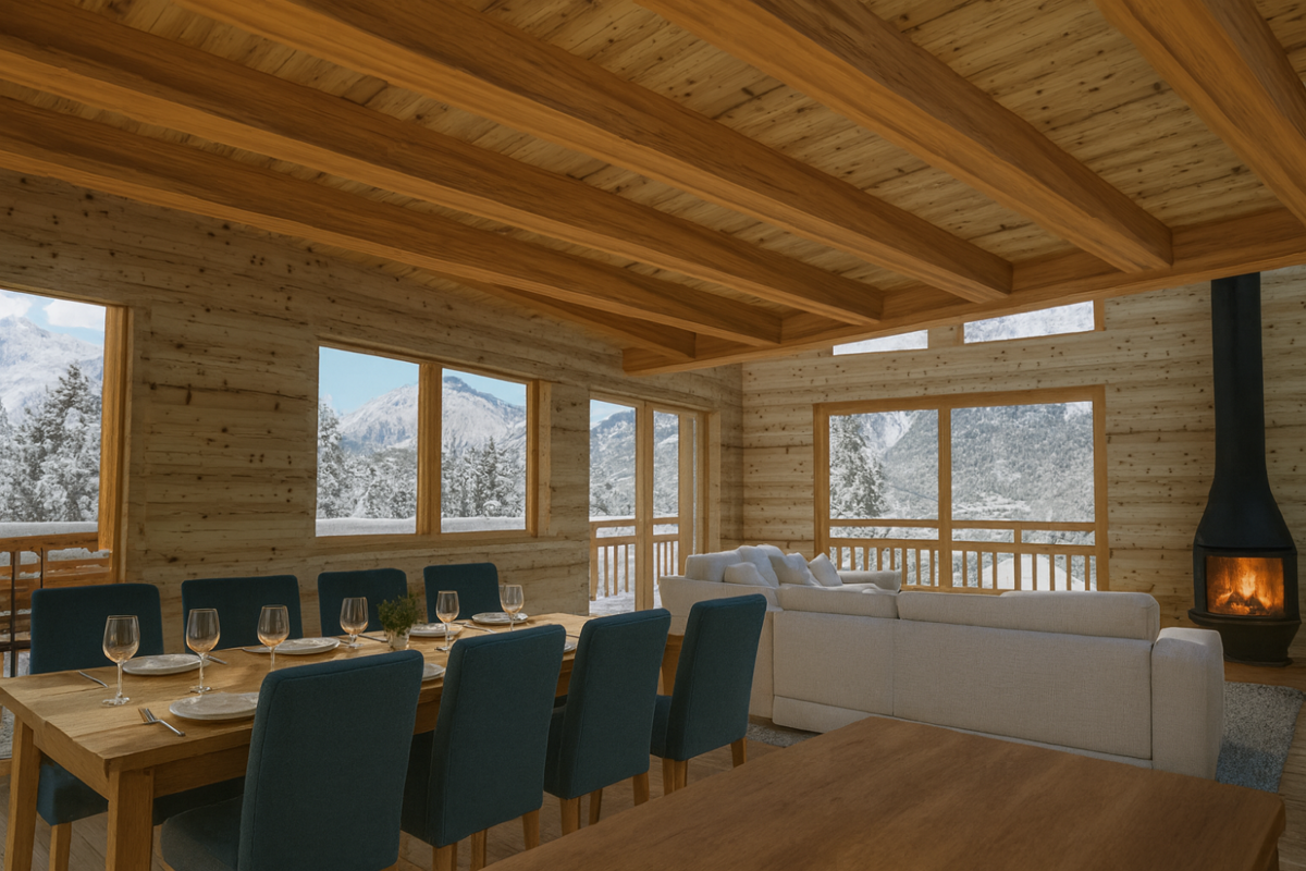 Photo 4 - Chalet Haut de Gamme - ski au pied - Vue Imprenable