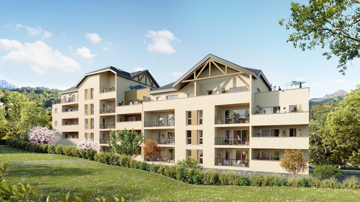 Photo 1 - Appartement 3 pièces + garage + place de stationnement