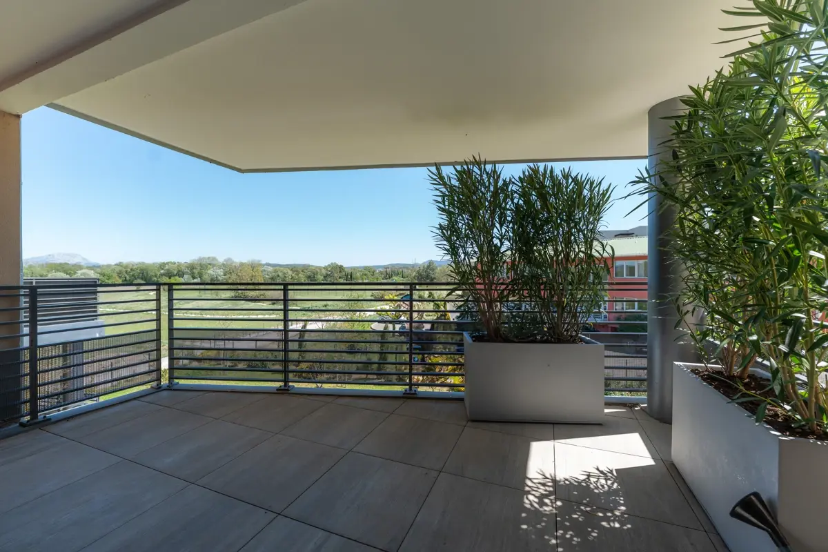 Photo 5 - Appartement - T3 - 66m2 - Terrasse - Parking - Aix-en-Provence - La Duranne - 13100