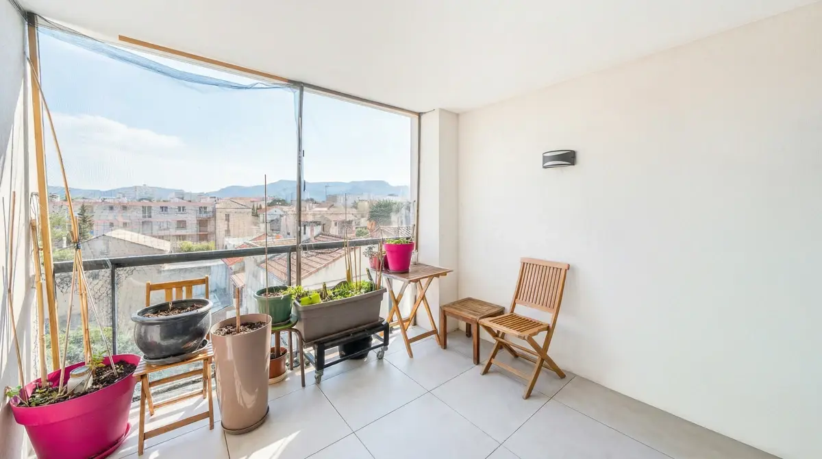 Photo 1 - Appartement 3 pièces avec terrasses et parking dans le 8e arrondissement de Marseille