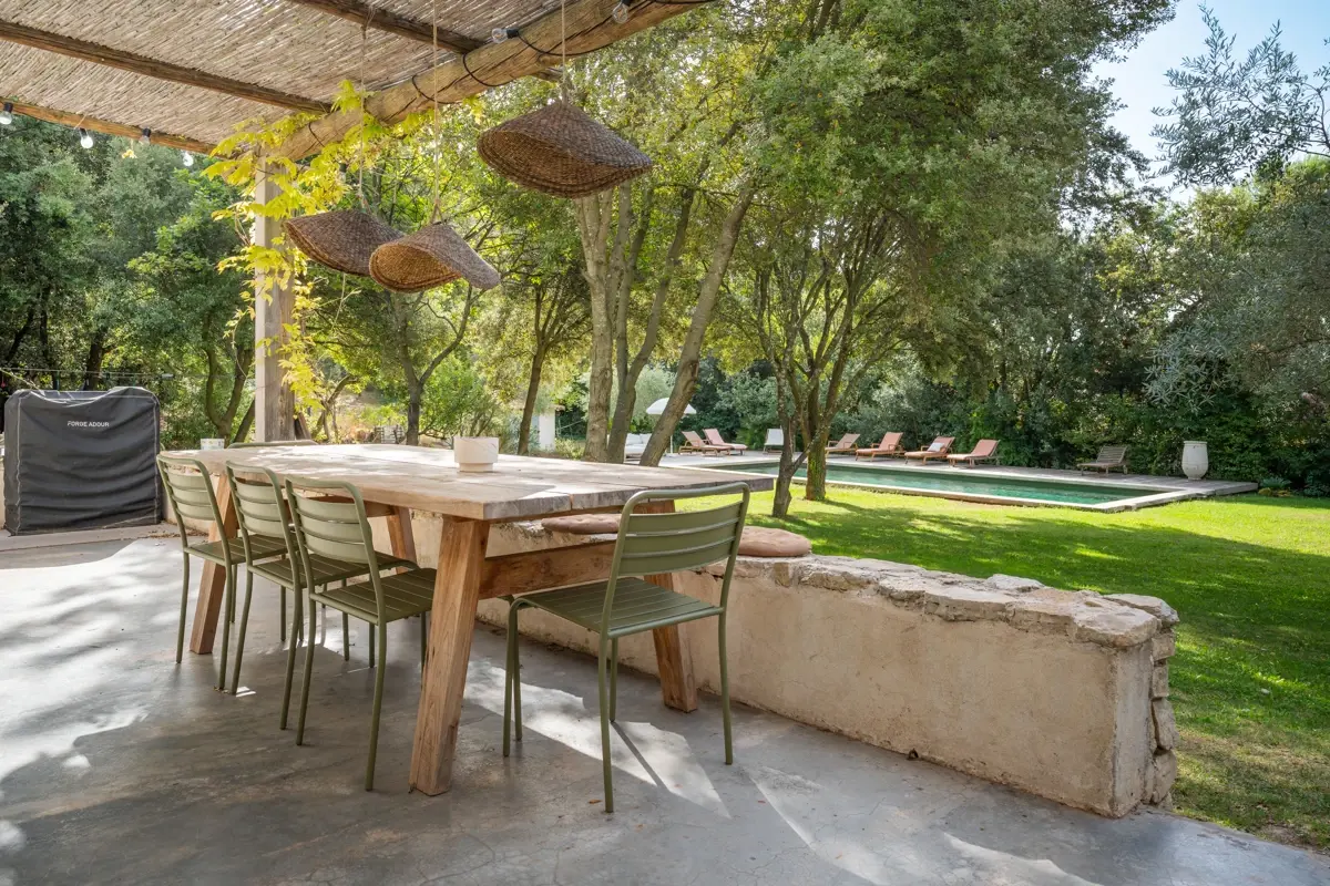 Photo 1 - Mas provençal avec jardin paysager et piscine