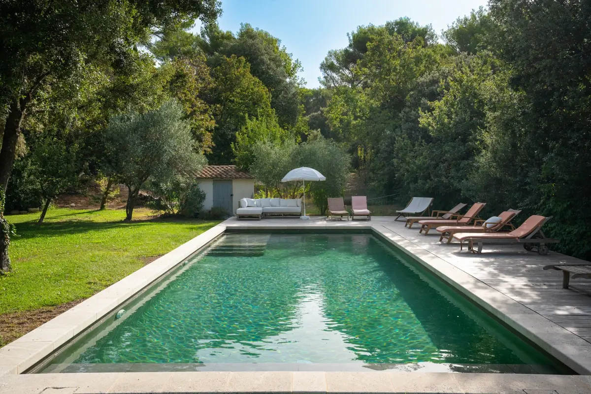 Photo 4 - Mas provençal avec jardin paysager et piscine