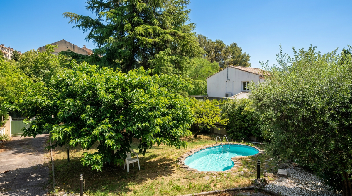 Photo 1 - Maison de ville Aix-en-Provence avec vue dégagée - Saint Jérôme 