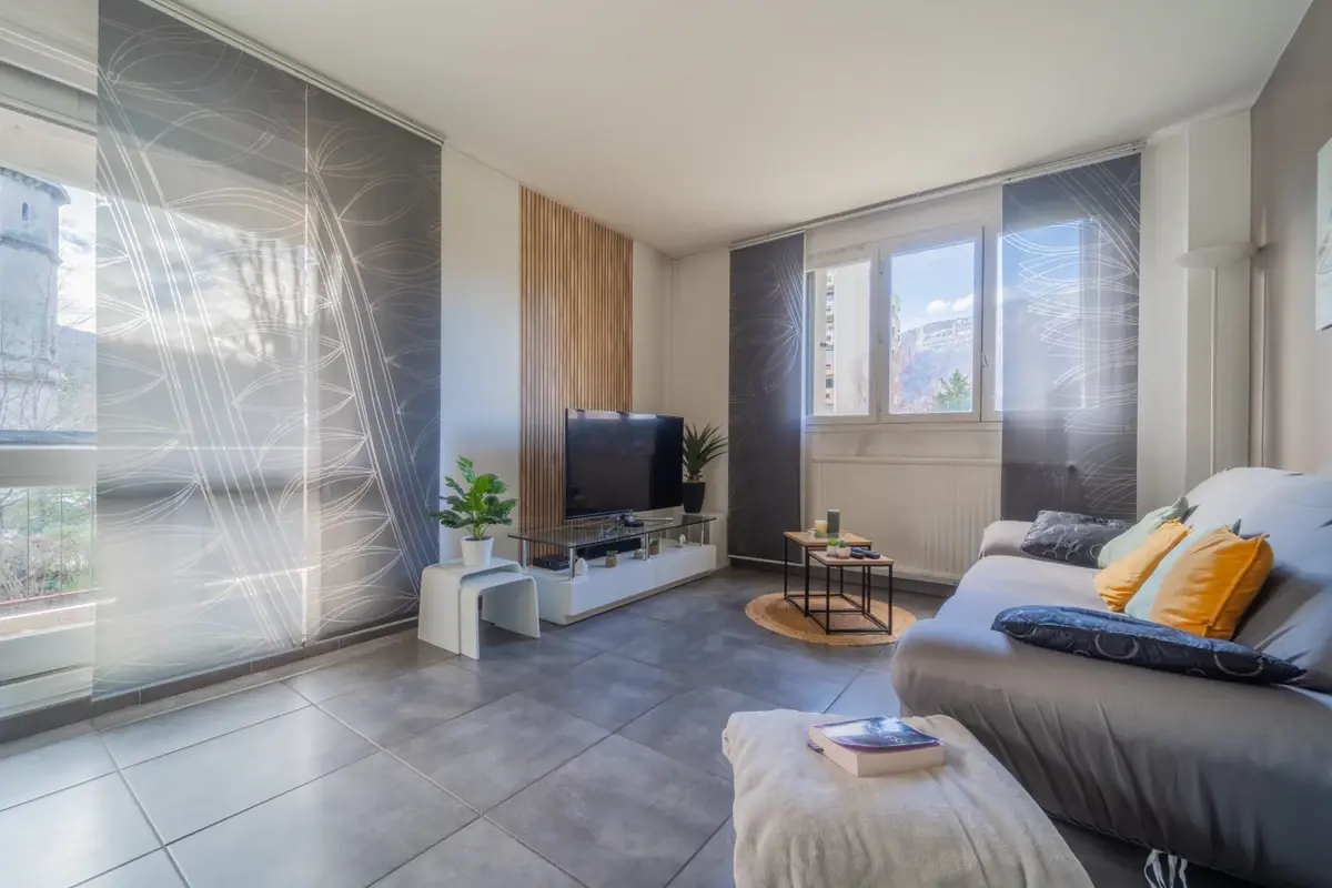 Photo 2 - Appartement 4 pièces - Échirolles quartier de la commanderie 