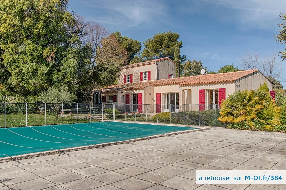 Photo 1 - Vendue - 13090 - AIX EN PROVENCE - Maison Quartier Celony T6 - 151m2 - 1430m2 - Piscine