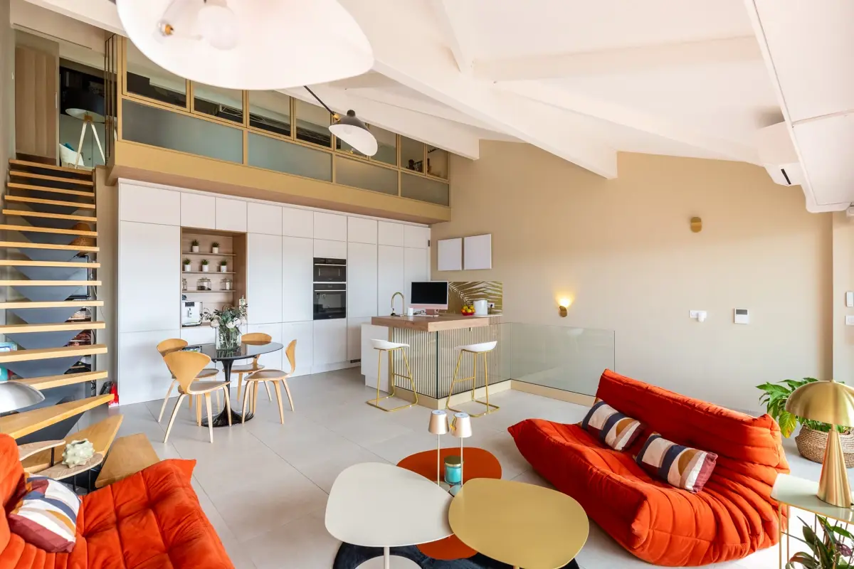 Photo 4 - Appartement duplex, T4, domaine du  Set Club et IBS  aux Granettes