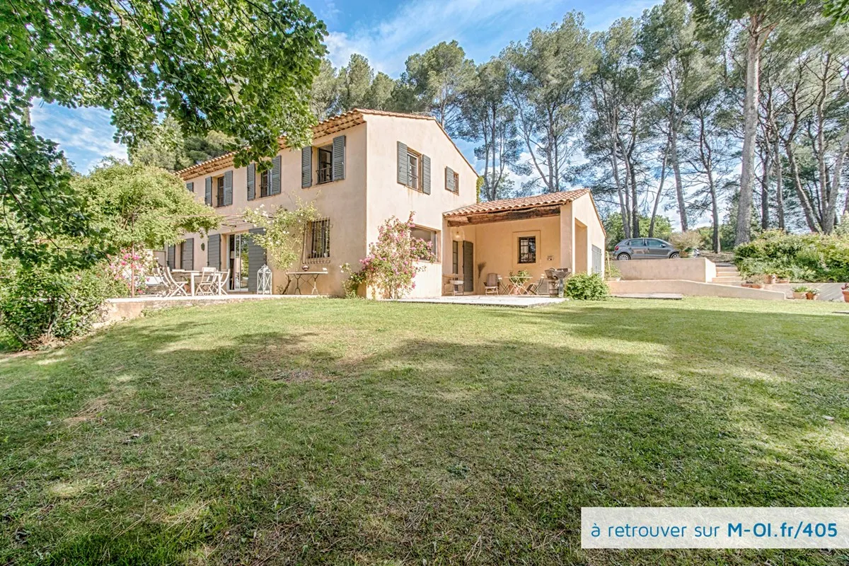 Photo 2 - Vendue - 13100 - Aix en Provence - Bastide 170m2 + garage sur 3590m2 à 5min du centre-ville - Pinchinats