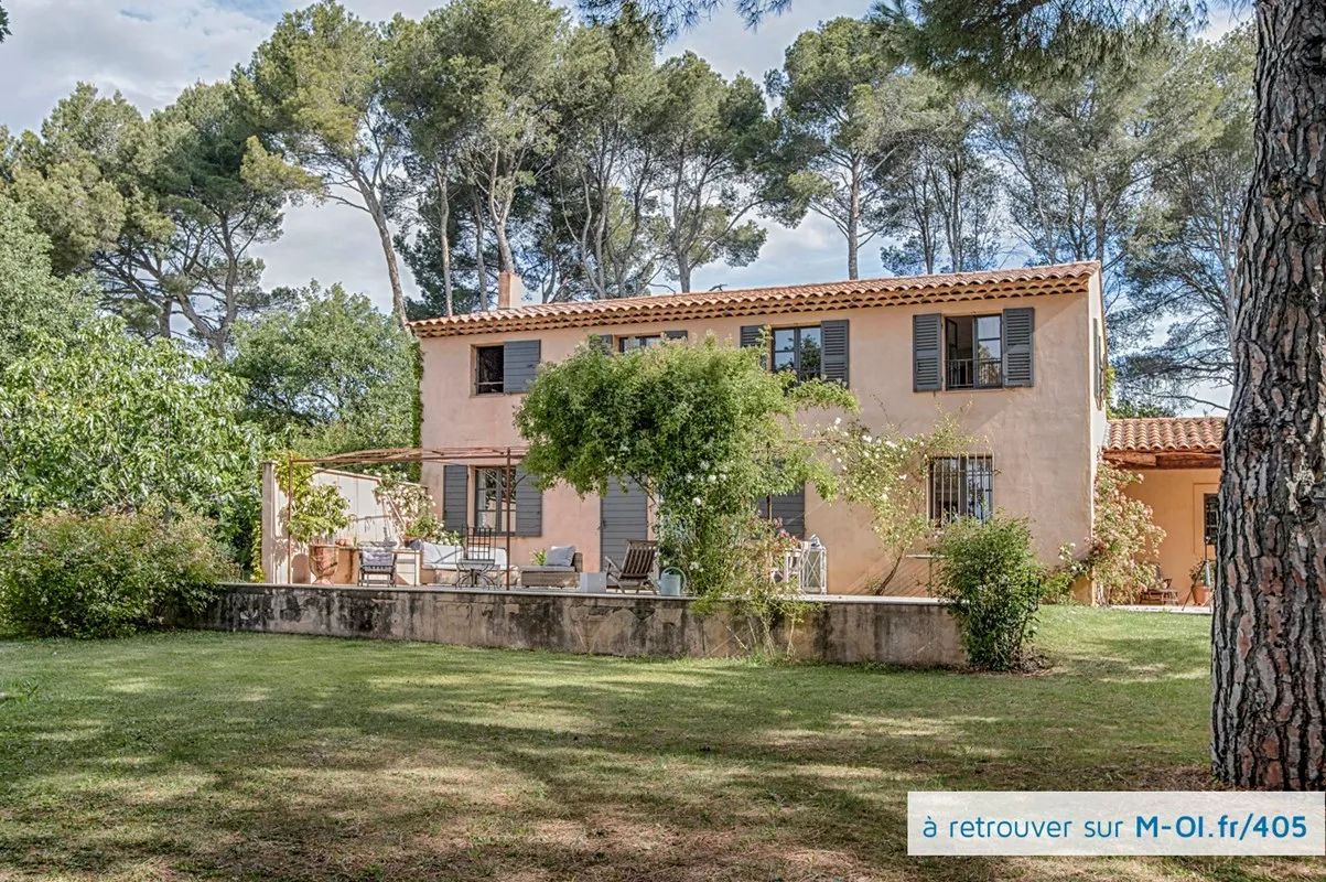 Photo 3 - Vendue - 13100 - Aix en Provence - Bastide 170m2 + garage sur 3590m2 à 5min du centre-ville - Pinchinats