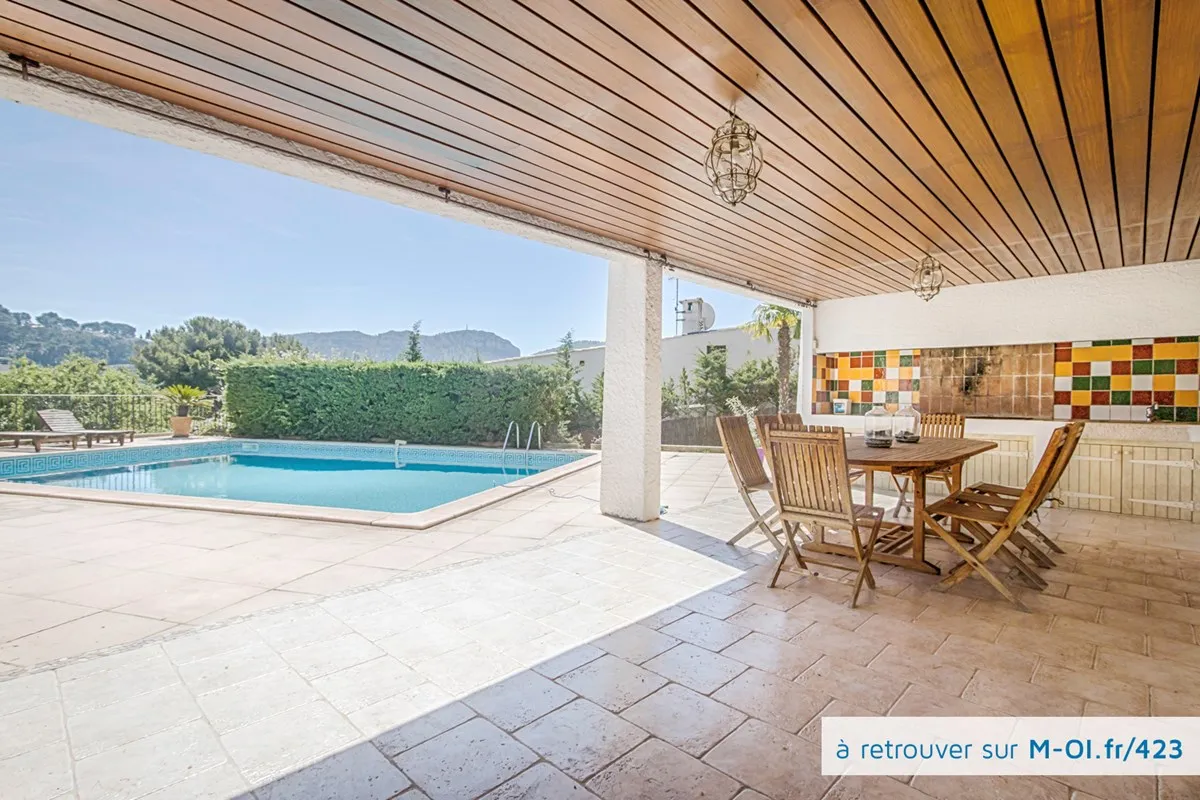 Photo 3 - 13260 - CASSIS - SOUS COMPROMIS - Exclusivité - Villa de 260m2 sur 1000m2 de jardin avec piscine 