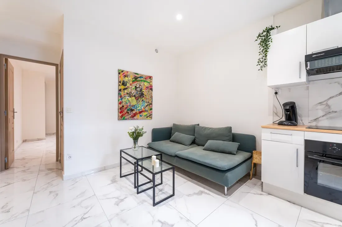 Photo 3 - Appartement T3 avec cour dans le 1er arrondissement de Marseile