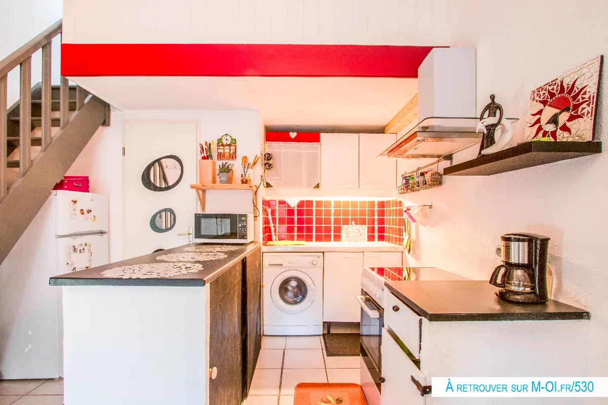 Photo 5 - VENDUE - EXCLUSIVITE - Jolie maisonnette dans résidence avec piscine - T2 avec jardin et véranda - Place de parking privative