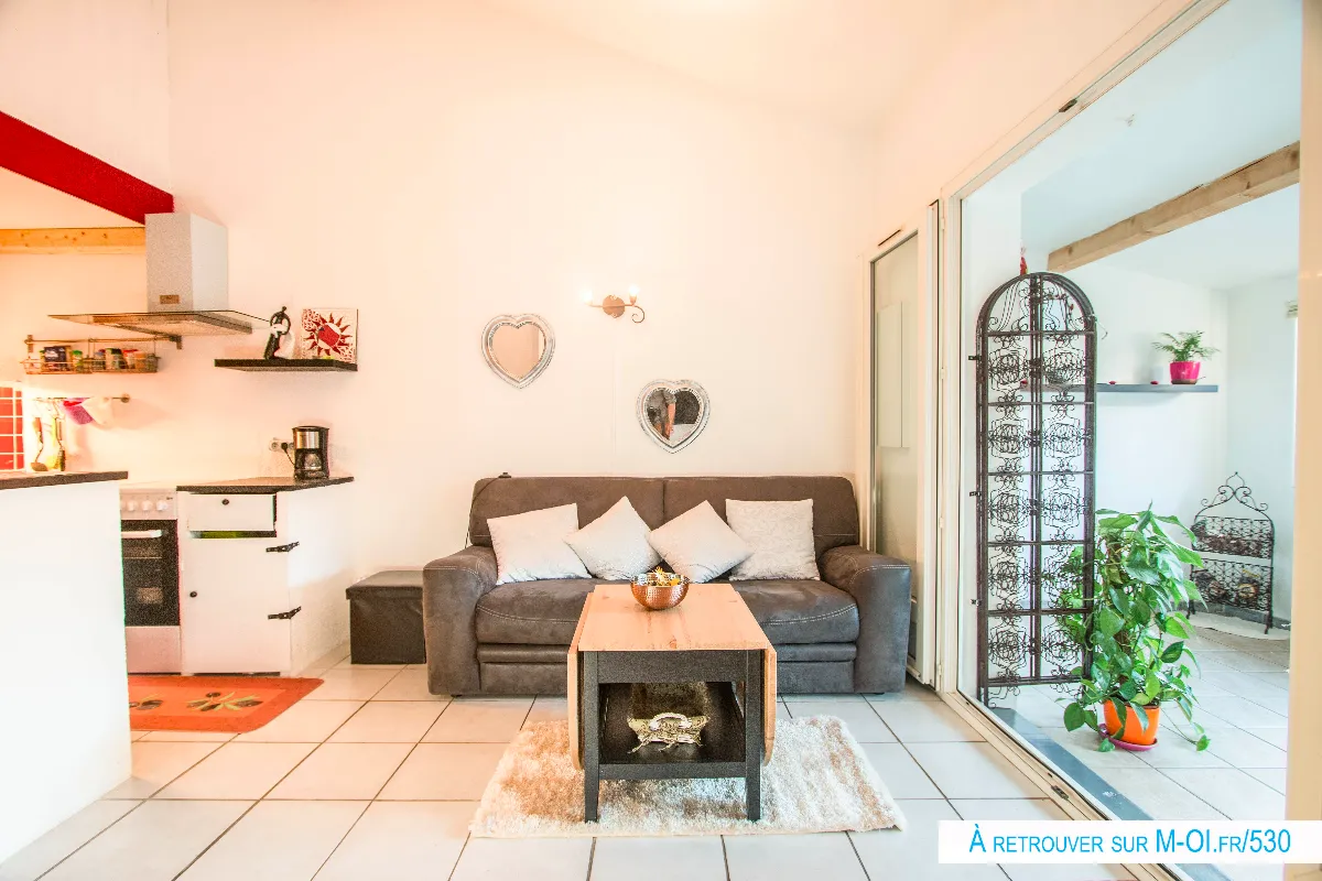 Photo 4 - VENDUE - EXCLUSIVITE - Jolie maisonnette dans résidence avec piscine - T2 avec jardin et véranda - Place de parking privative