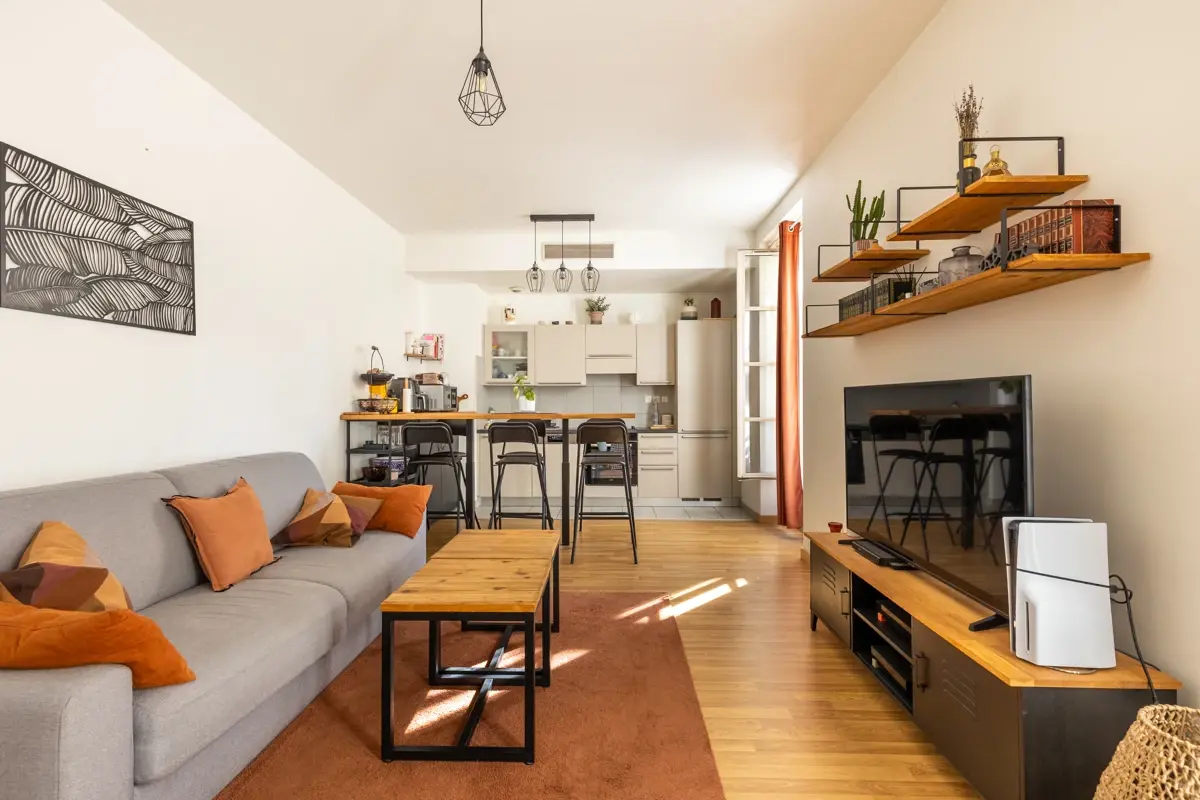 Photo 4 - Appartement 2 pièces sur le Quai de la Joliette (13002)