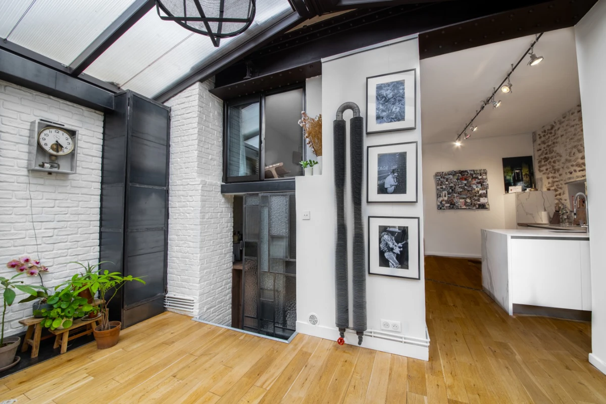 Photo 5 - Appartement type LOFT 3 Pièces 78m² - RUE MANIN / Buttes-Chaumont Paris 19e