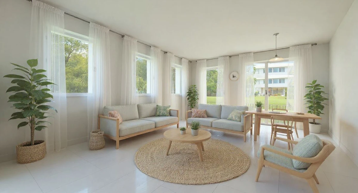 Photo 1 - Appartement 3 pièces avec jardin et double box à deux pas de la mer