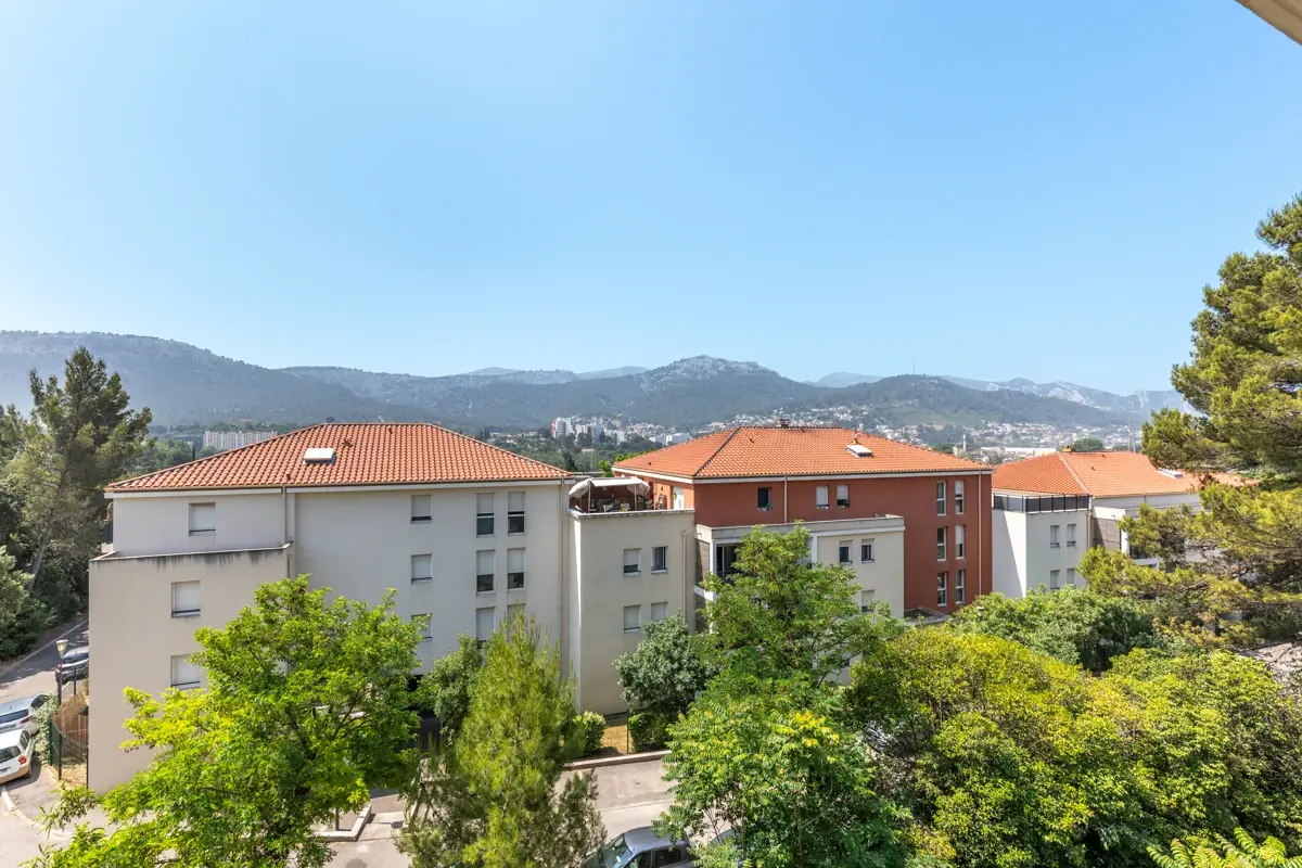 Photo 3 - Appartement T4 - terrasses - vue sur collines