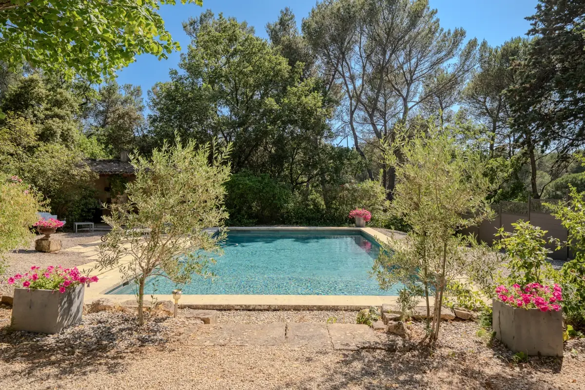Photo 4 - Bastide provençale avec piscine et dépendance au coeur de la campagne aixoise