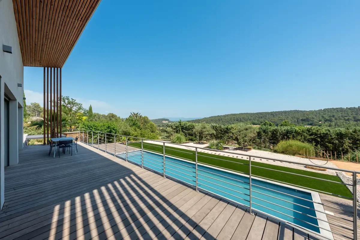 Photo 3 - Villa contemporaine 6 pièces, piscine , garage , vue dégagée.