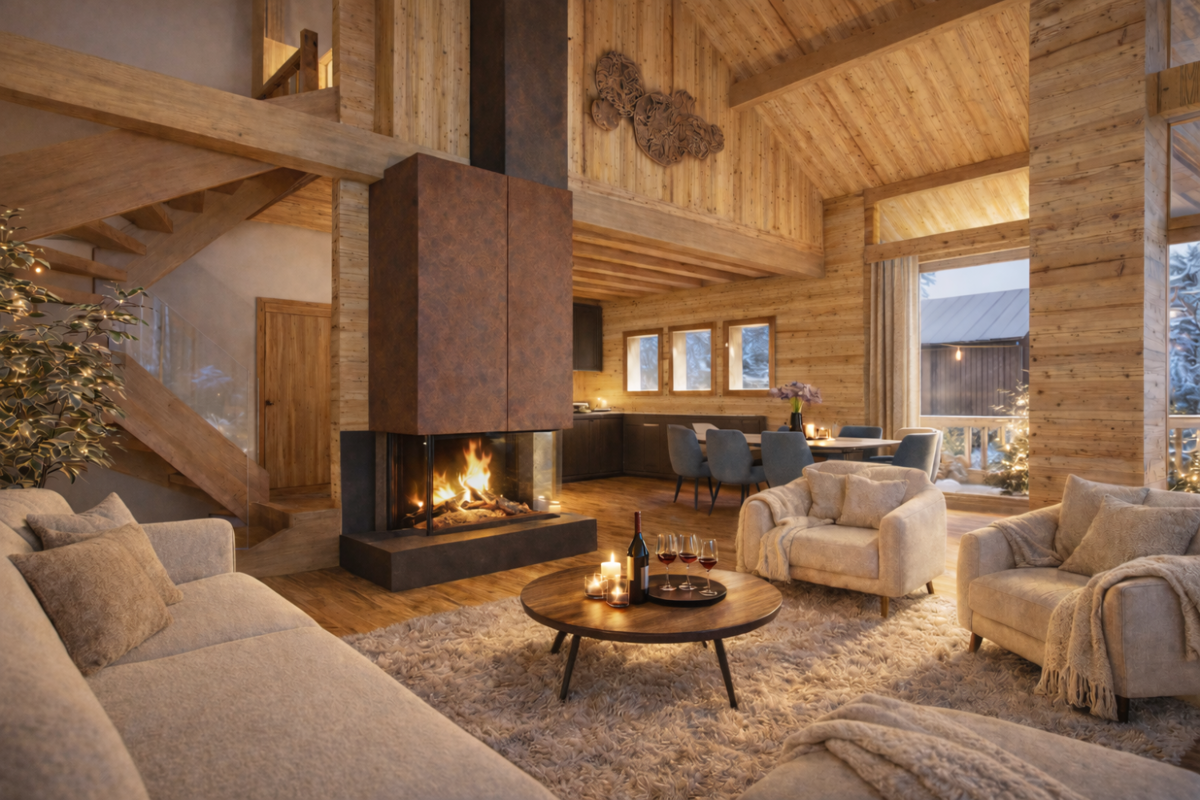 Photo 3 - Chalet Haut de Gamme de type 6 - à 5 min des pistes