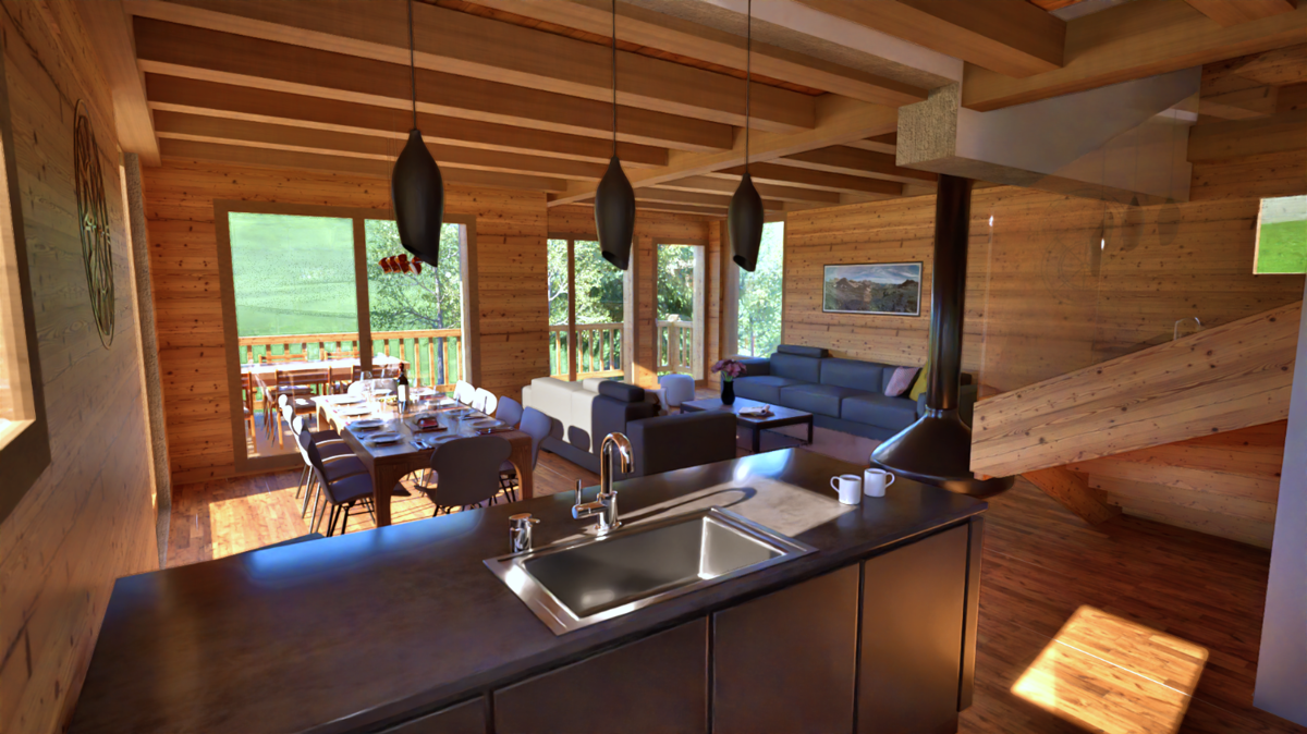 Photo 2 - Chalet Haut de Gamme T5 - Proche des pistes