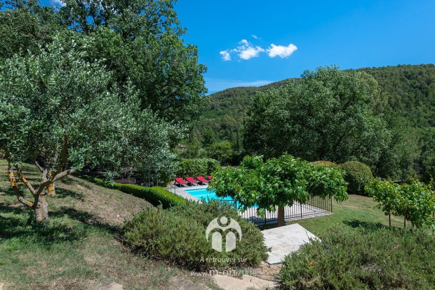 Photo 4 - SOUS PROMESSE - Propriété au coeur de Salernes (83 690) de 317m2 sur 1,1hectares - vue dégagée, calme et Piscine 