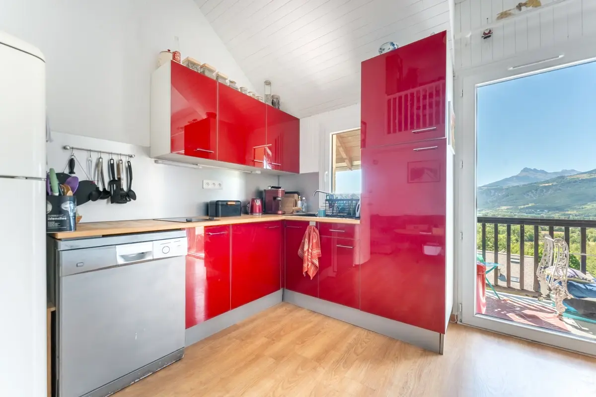 Photo 4 -  Duplex de Type 3 + mezzanine- Vue Lac de Serre-Ponçon.