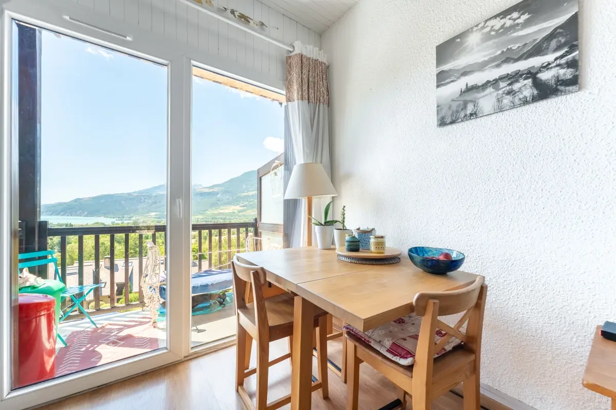 Photo 3 -  Duplex de Type 3 + mezzanine- Vue Lac de Serre-Ponçon.