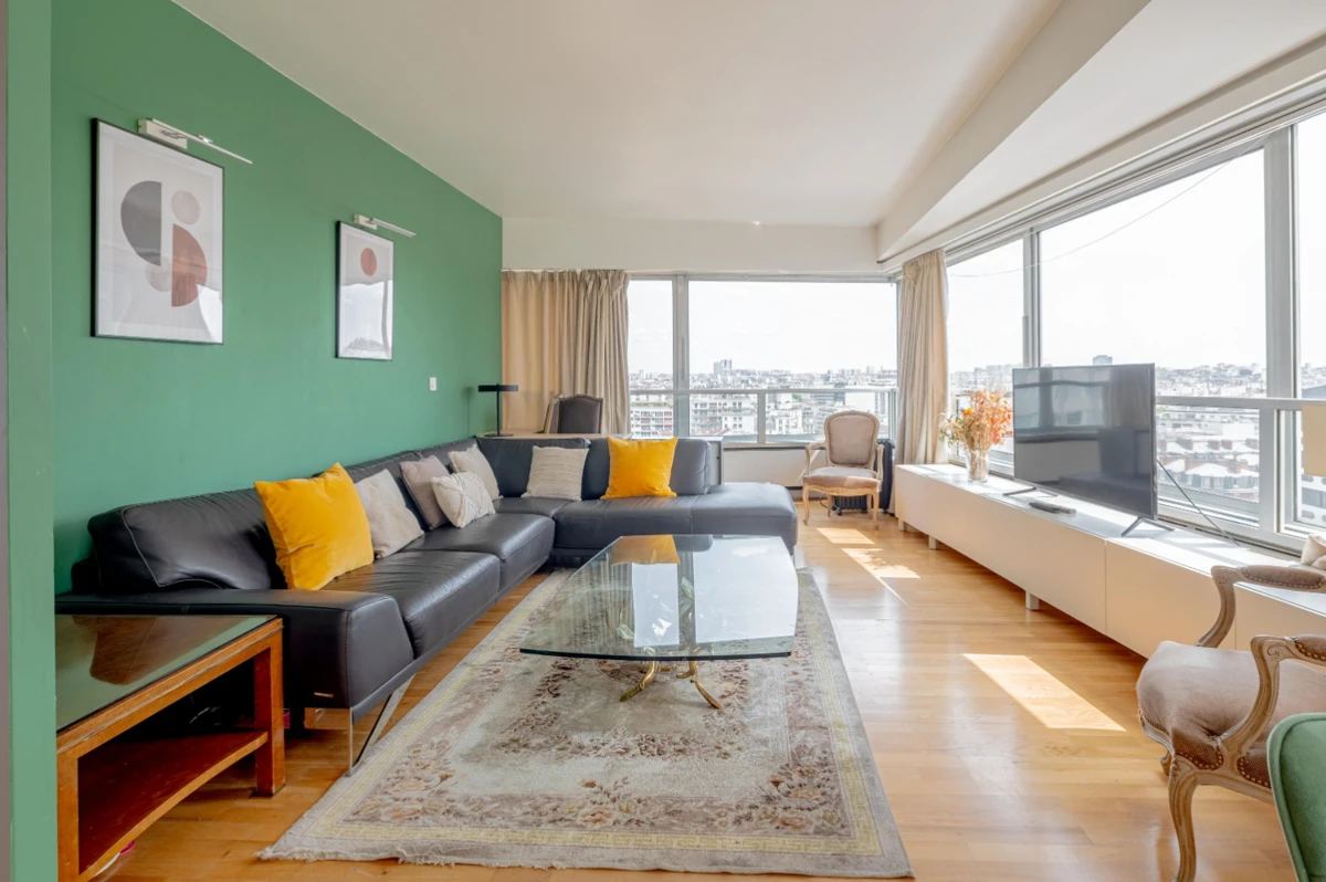 Photo 1 - Appartement 3 pièces - vue dégagée sur la Seine - 13ème étage 