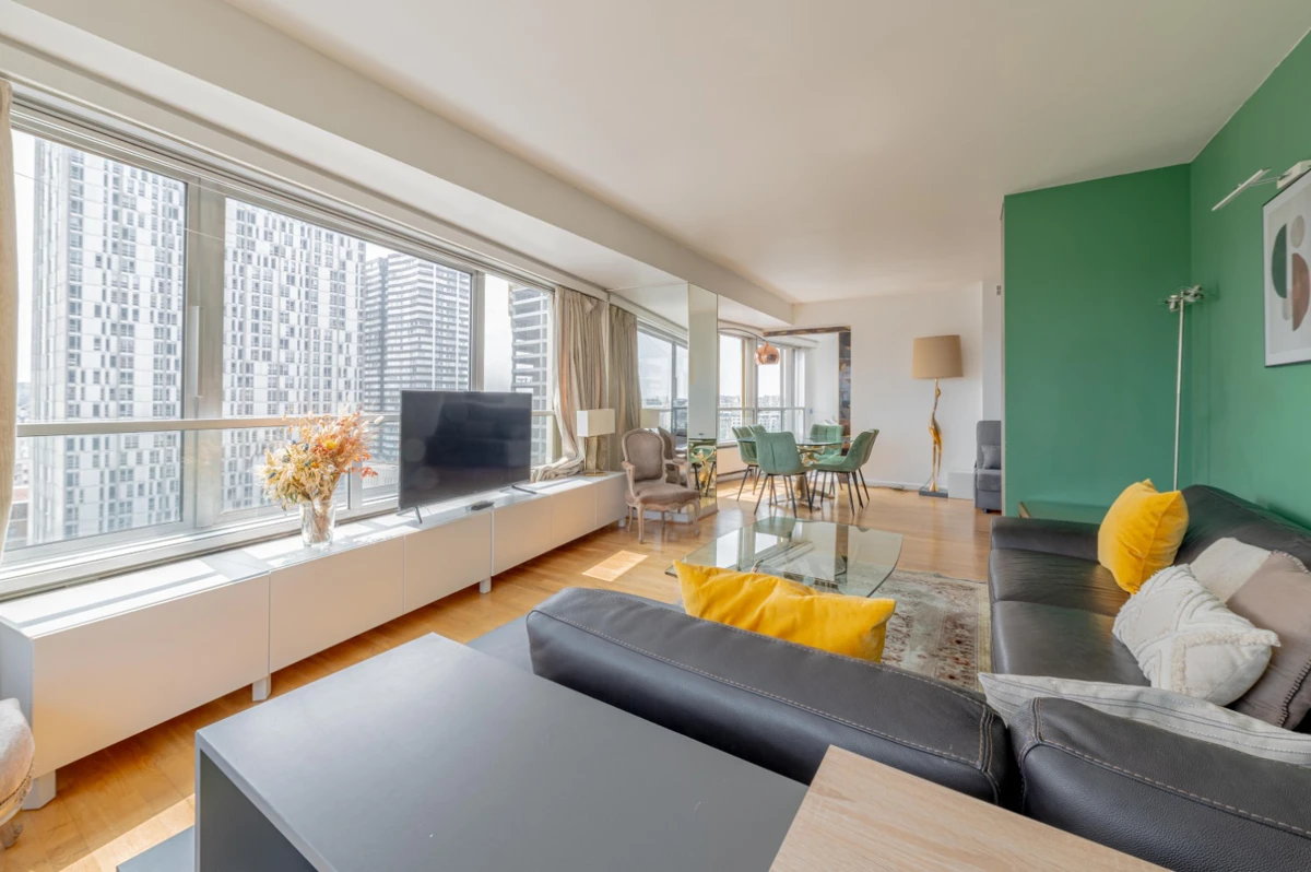 Photo 3 - Appartement 3 pièces - vue dégagée sur la Seine - 13ème étage 