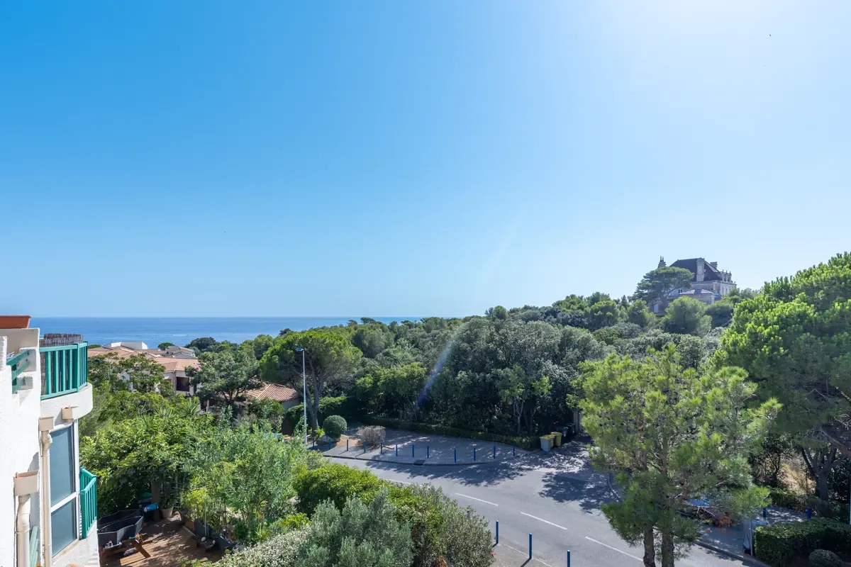 Photo 2 - Appartement de type 2 avec grande terrasse et belle vue mer