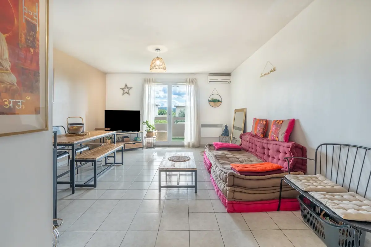 Photo 1 - T3 lumineux avec double terrasses- secteur Vitrolles