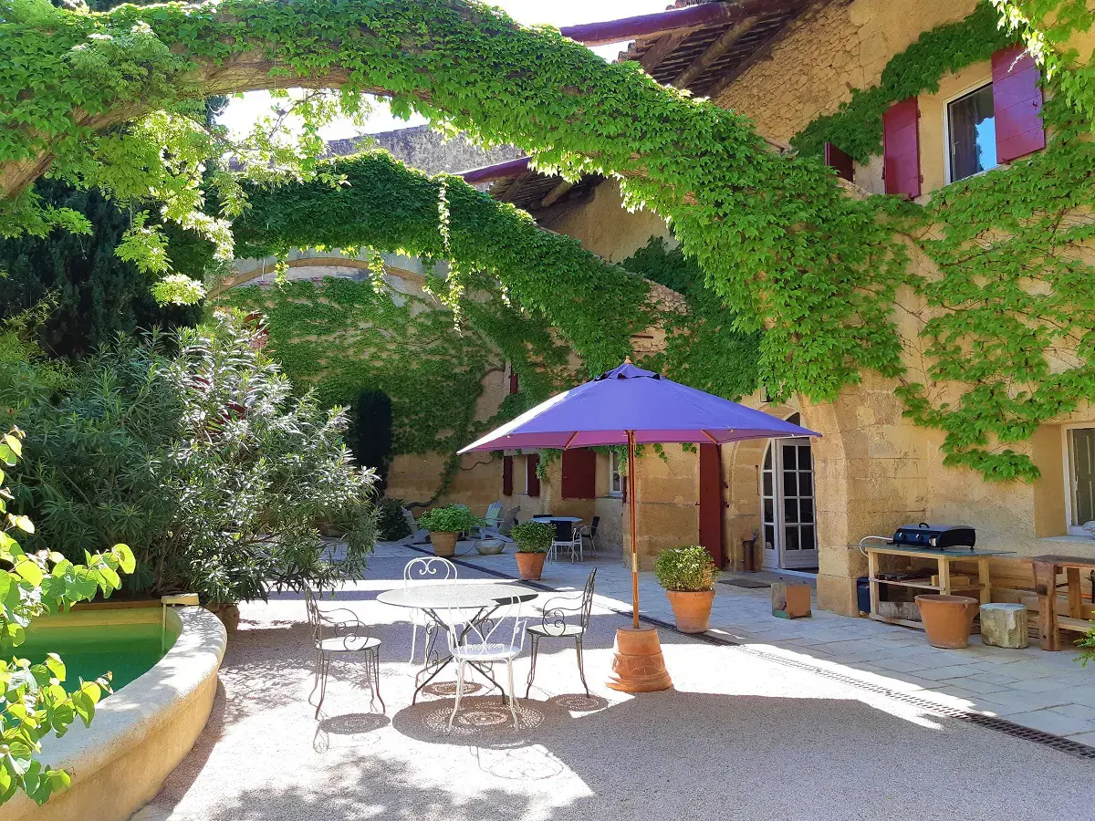 Photo 2 - Maison de Maître du XVII - Cours intérieure et piscine - 20 minutes d'Aix en Provence