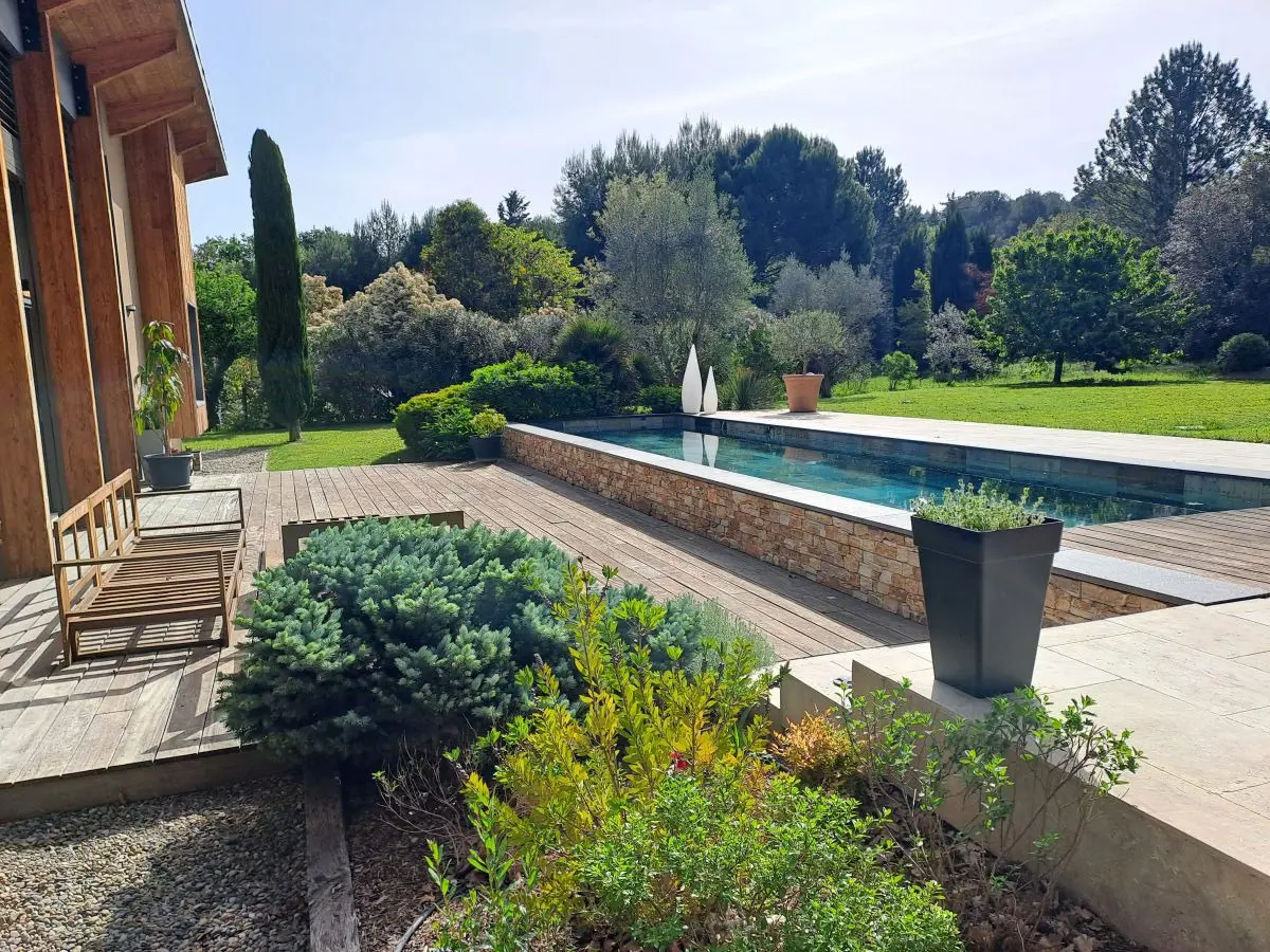 Photo 4 - Belle contemporaine au calme avec parc paysager - 15 minutes AIX EN PROVENCE