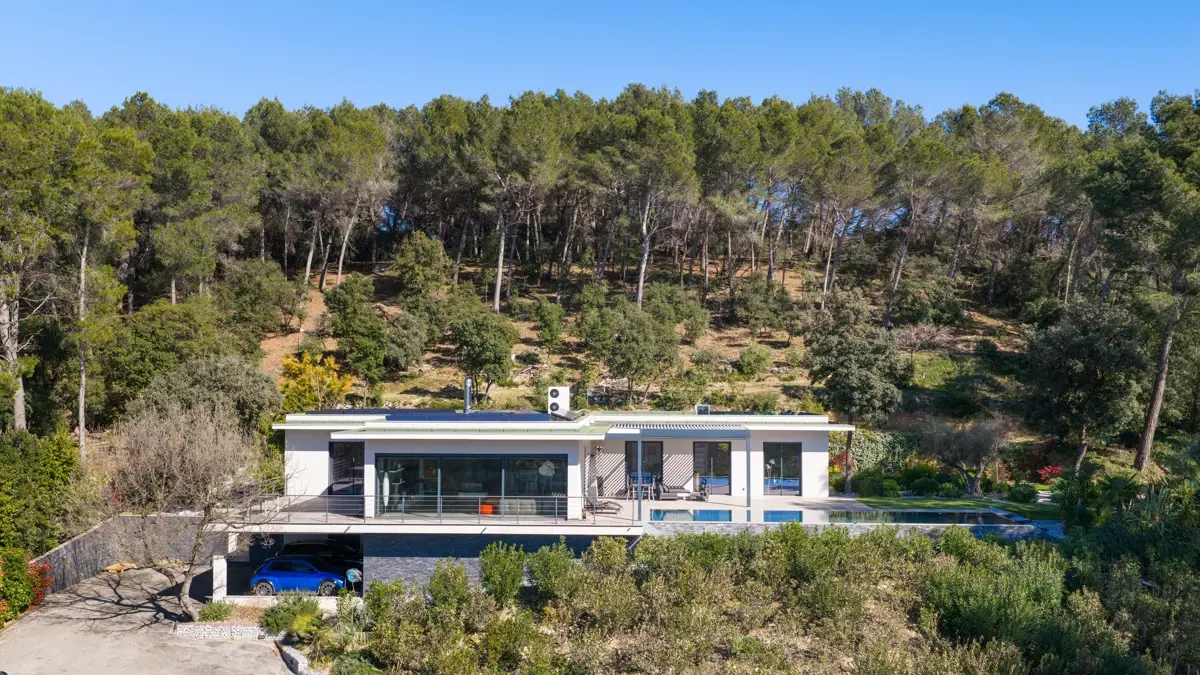 Photo 1 - Villa contemporaine Aix Sud, ascenseur, piscine, vue 