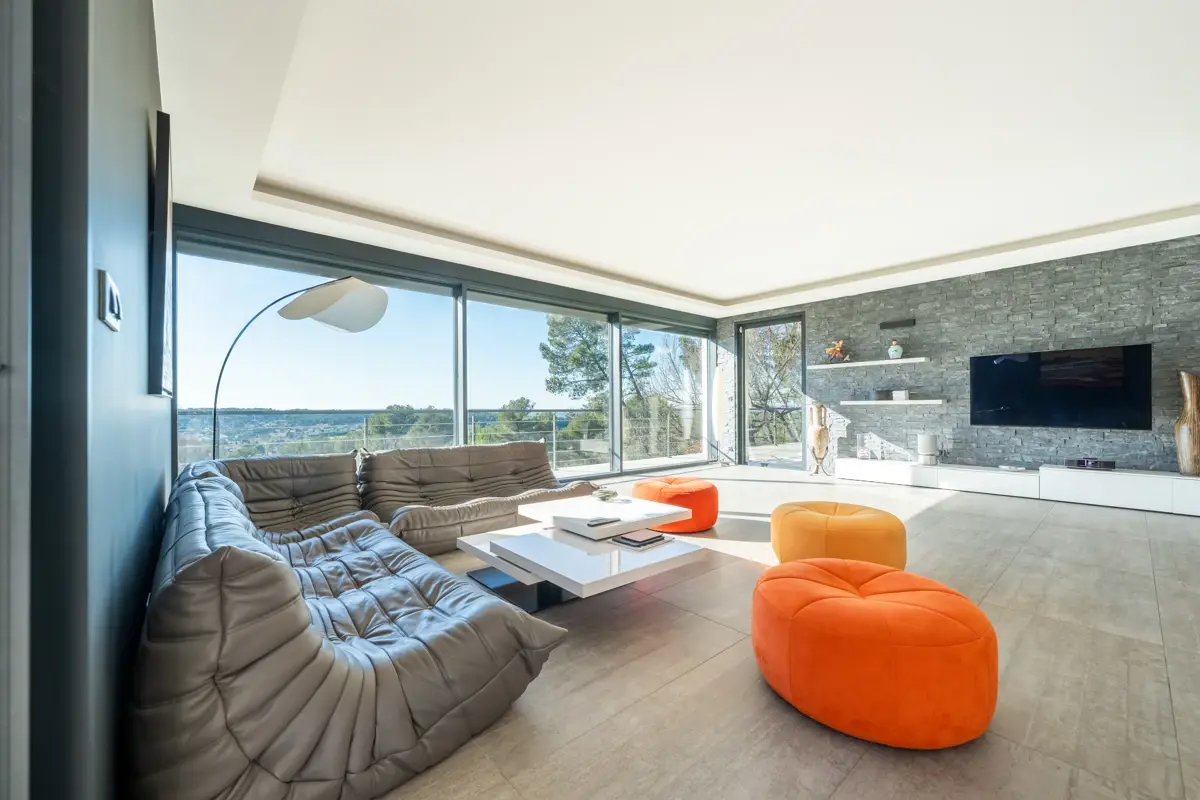 Photo 5 - Villa contemporaine Aix Sud, ascenseur, piscine, vue 