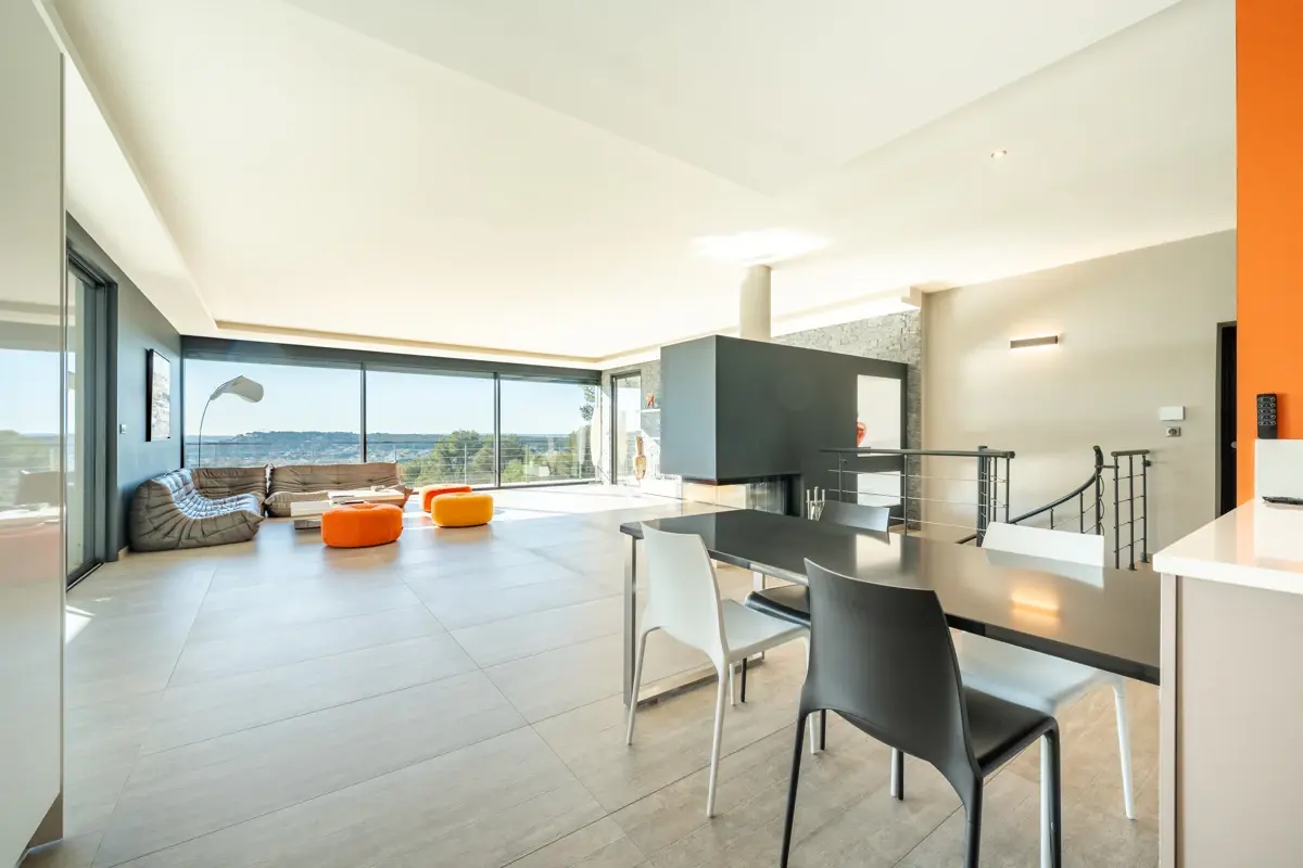 Photo 4 - Villa contemporaine Aix Sud, ascenseur, piscine, vue 