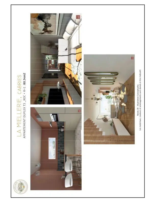 Photo 5 - Appartement 3 pièces en duplex avec jardin et double stationnement 