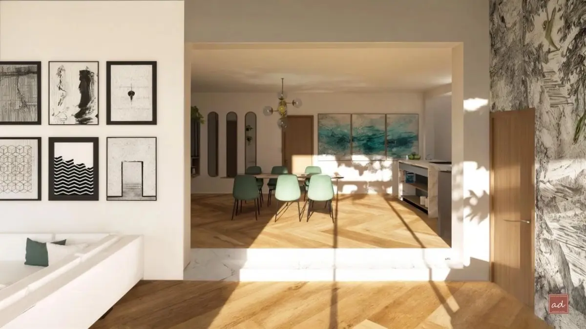 Photo 2 - Appartement T4/5 avec jardin avec double stationnement