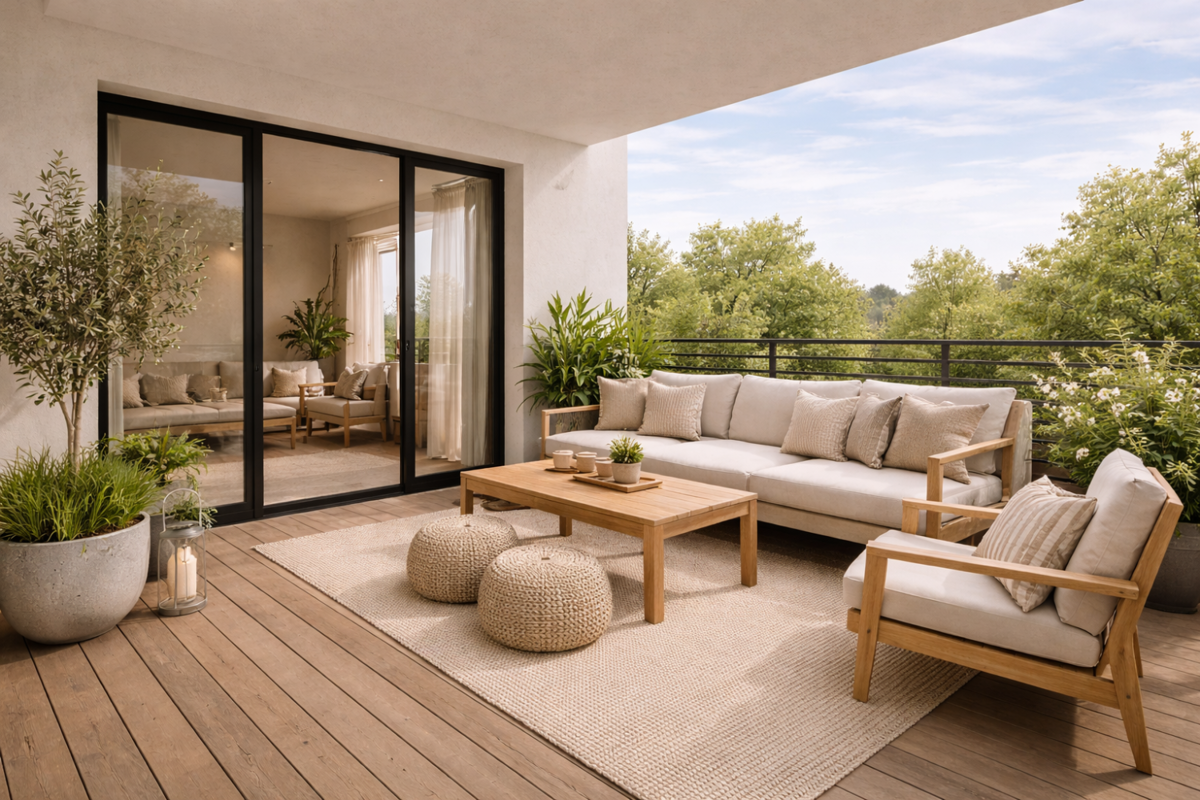 Photo 1 - Appartement Duplex T4 Dernier Etage - garage - ascenseur - 2 Terrasses - centre-ville