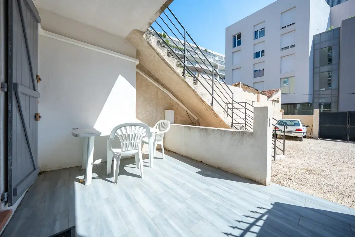 Photo 4 - Exclusivité secteur Timone, studio de 20 m² avec terrasse en rez-de-jardin