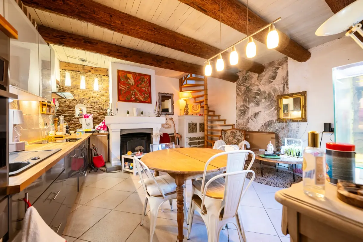 Photo 4 - Maison de ville avec terrasses et cave 